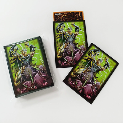 কাস্টম YUGIOH আর্ট কার্ড হাতা 62x89mm Mtg ডেক প্রটেক্টর হাতা