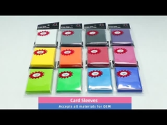 উচ্চ মানের গেম কার্ড হাতা MTG স্ট্যান্ডার্ড সাইজ 66x91mm কাস্টম ম্যাট কালার ট্রেডিং কার্ড হাতা