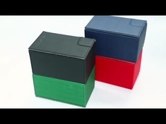 শকপ্রুফ ডেক কার্ড বক্স ডিভাইডার পিইউ লেদার ডেক কেস মাঝারি আকারের