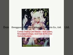 কাস্টম ট্রেডিং কার্ড স্লিভ ️ বাল্ক অর্ডার, ব্যক্তিগতকৃত ডিজাইন, অ্যাসিড-মুক্ত এবং পিভিসি-মুক্ত বিকল্প উপলব্ধ