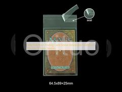 এমটিজি পোকেমন ট্রেডিং কার্ড স্লিভ পুনরায় সিলযোগ্য ৬৪x৮৯মিমি সুনির্দিষ্ট ফিট ভেতরের স্লিভ